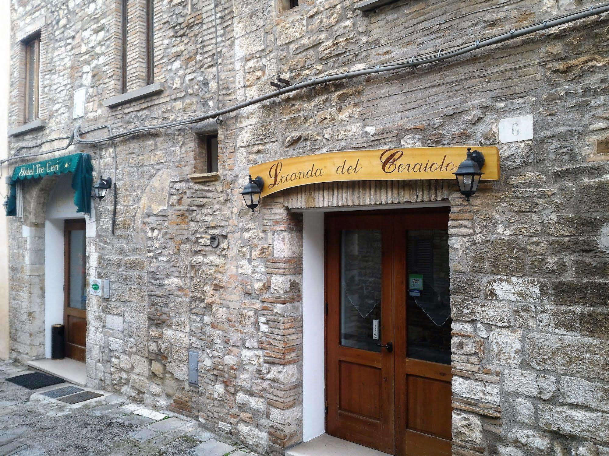 Hotel Tre Ceri Gubbio Kültér fotó